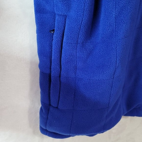 VTG Fuda Sport Fleece Lined Silk Windbreaker Coat Men's Size Medium Reversible - Picture 5 of 16